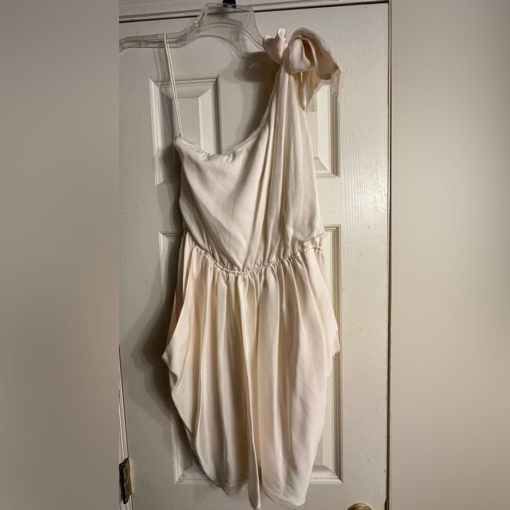 Alice + Olivia One Shoulder Mini Dress